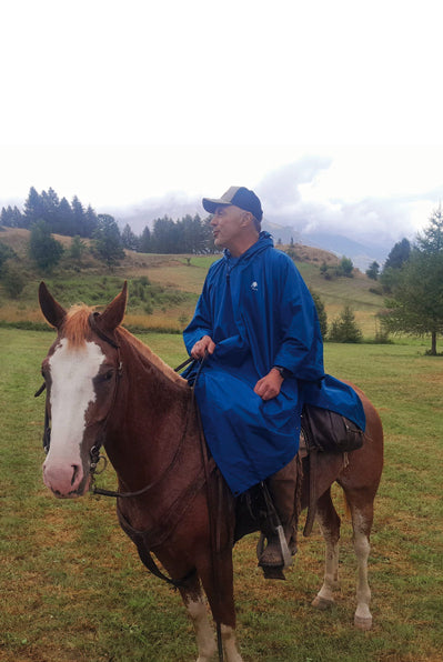 URAGAN-TEX double layer breathable rain poncho