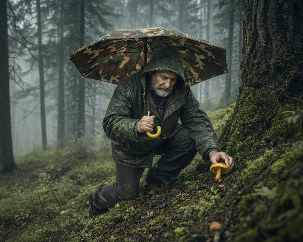 Ombrello in fibra di vetro: l'alternativa sicura all'ombrello toscano per la raccolta funghi -  mygesp 