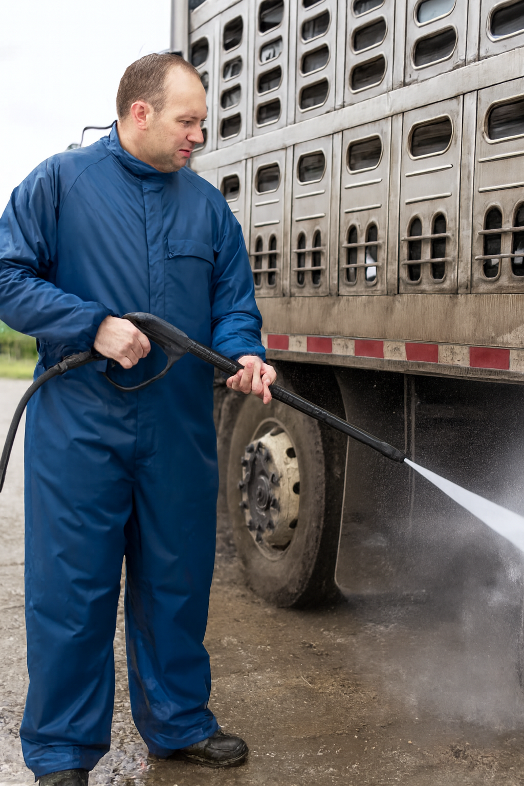 Tuta traspirante Uragan-tex ideale per zootecnia