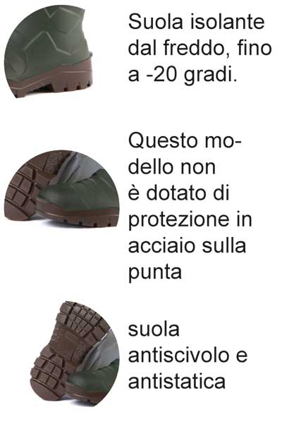 Bisont Farmer Polyurethan-Stiefel